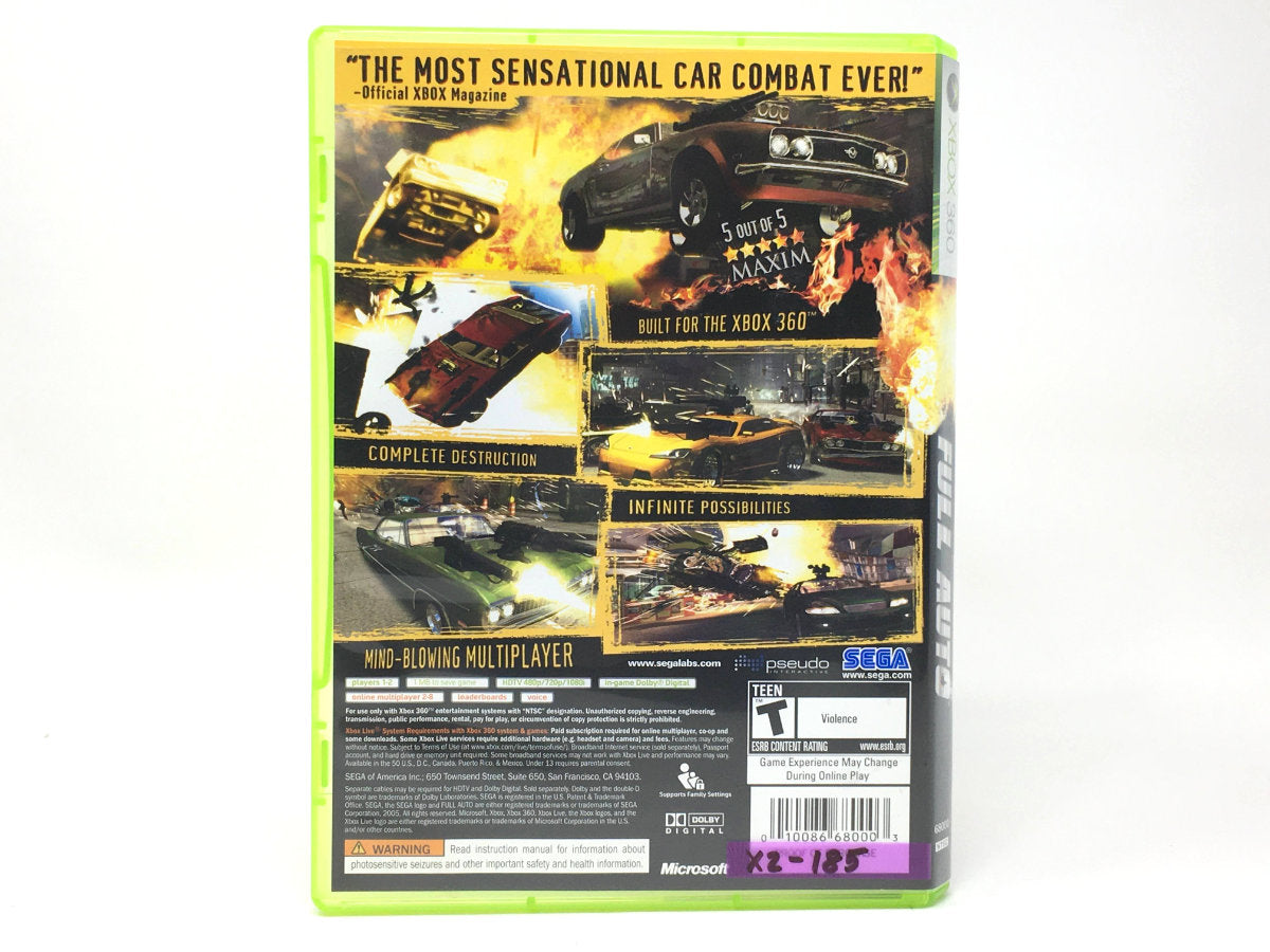 Full Auto • Xbox 360