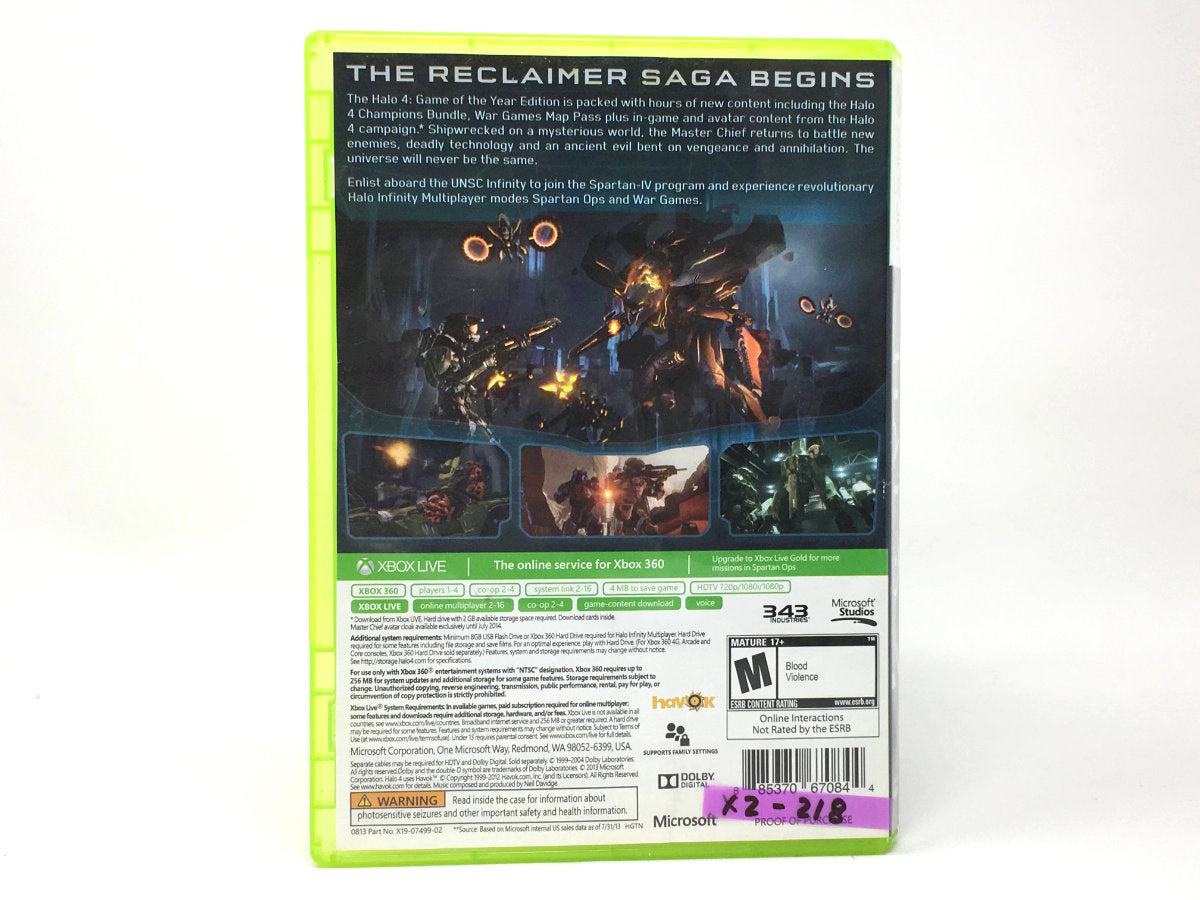 Halo 4 – Game of the Year • Xbox 360
