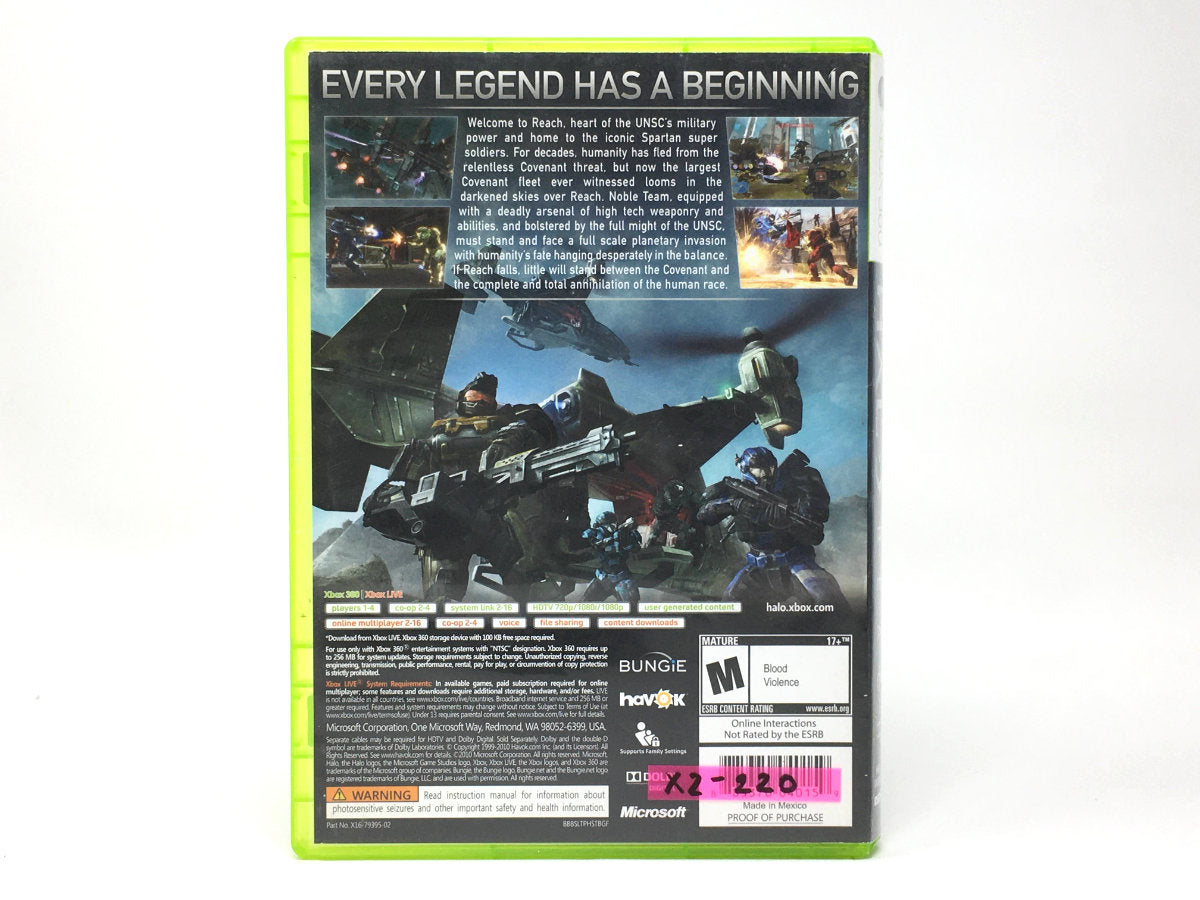Halo: Reach • Xbox 360