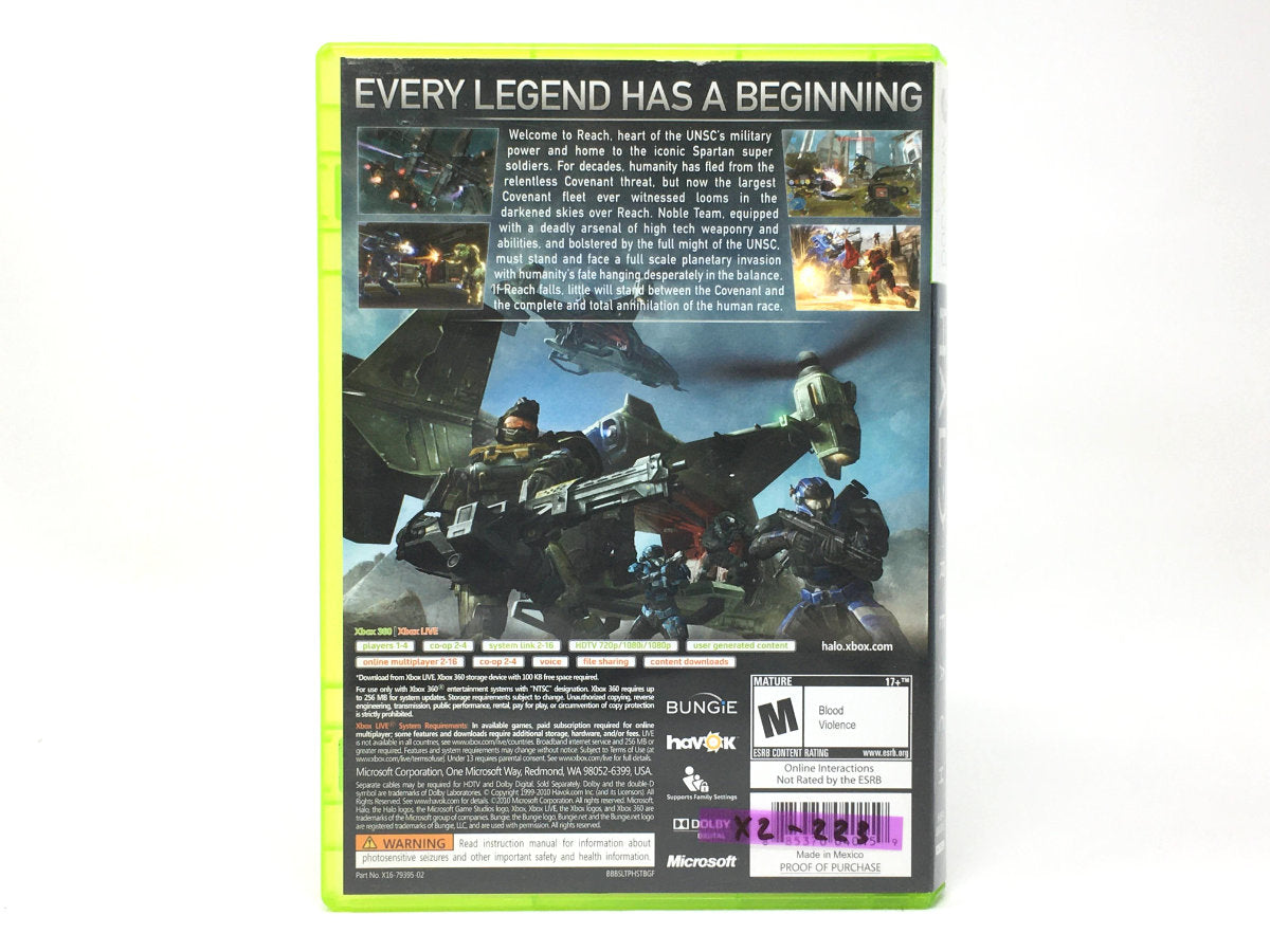 Halo: Reach • Xbox 360