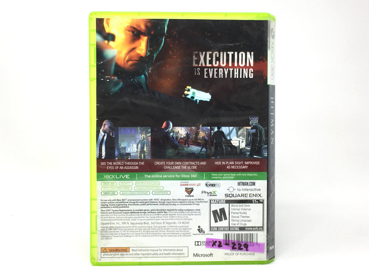 Hitman: Absolution – Walmart Exclusive Edition • Xbox 360