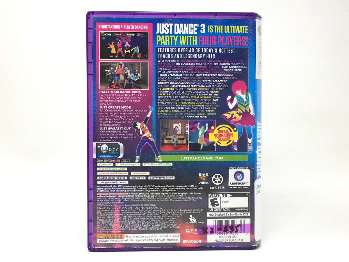 Just Dance 3 • Xbox 360