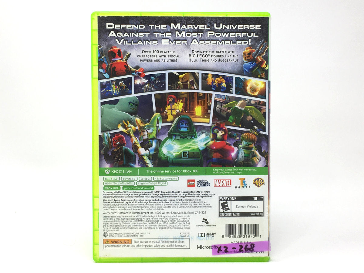 LEGO Marvel Super Heroes • Xbox 360