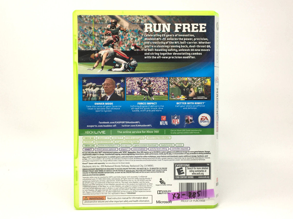 Madden NFL 25 • Xbox 360