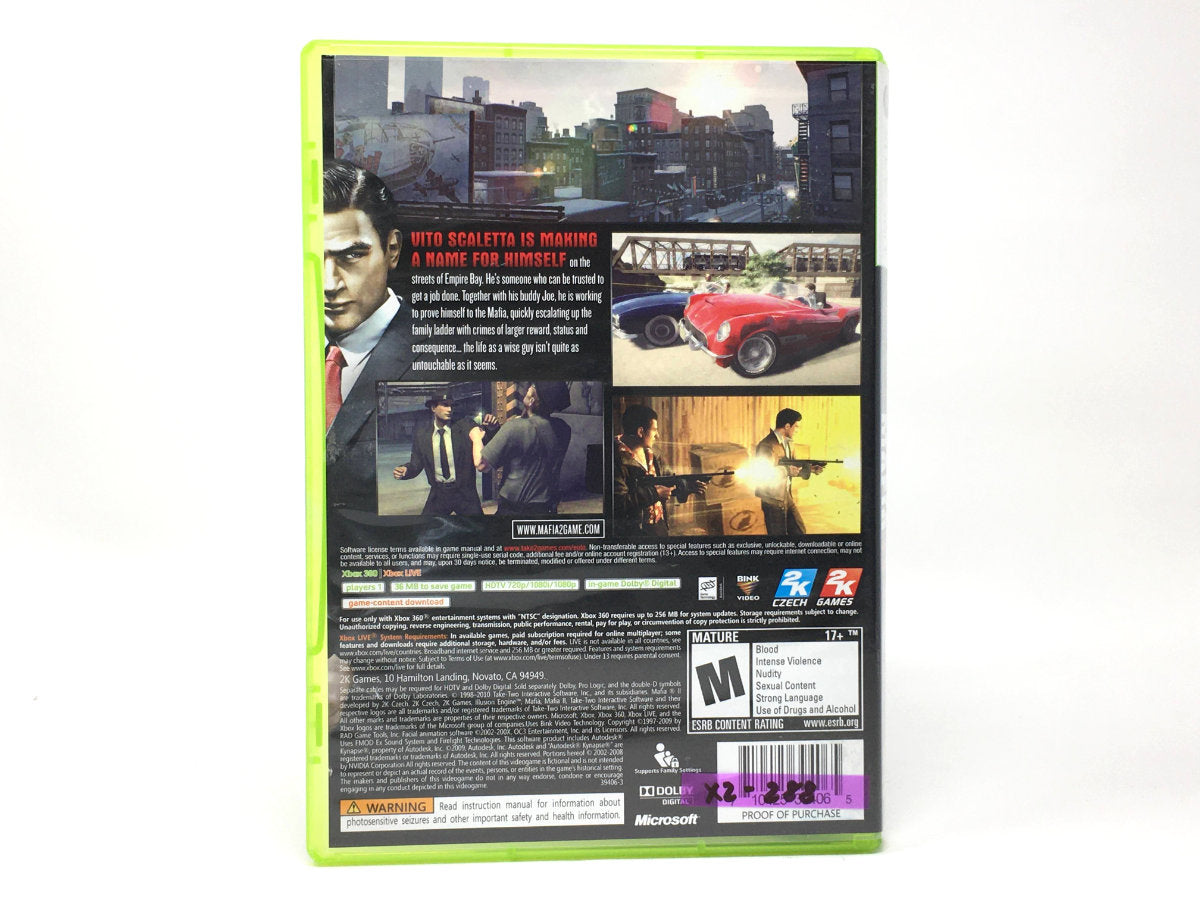 Mafia II • Xbox 360