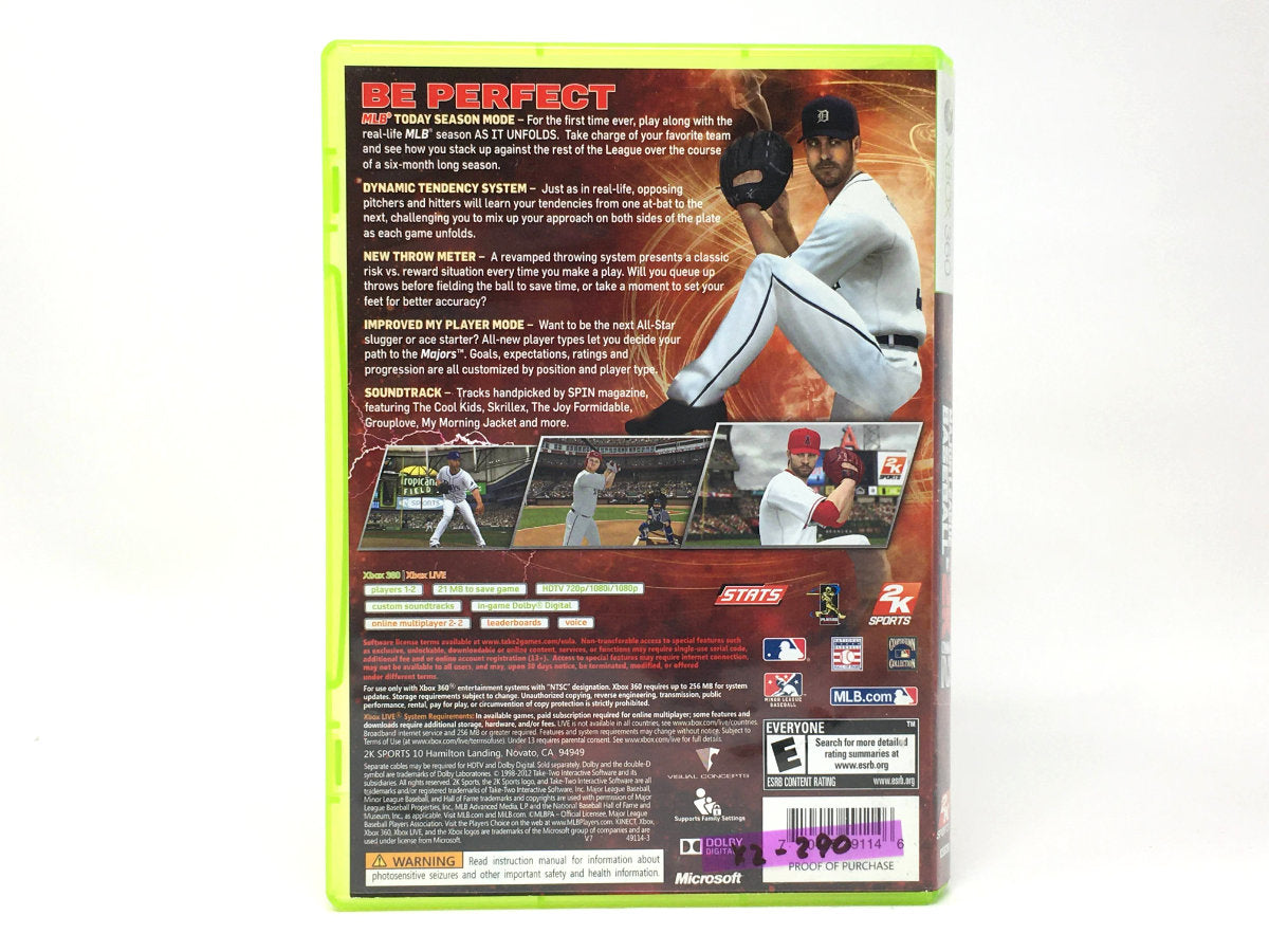Major League Baseball 2K12 • Xbox 360