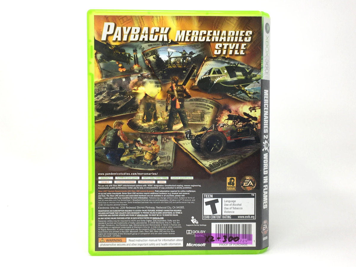 Mercenaries 2: World in Flames • Xbox 360