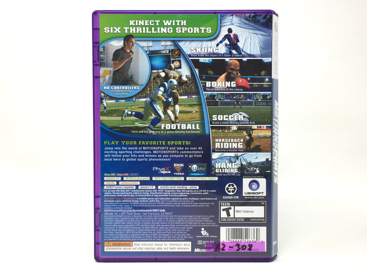 MotionSports • Xbox 360