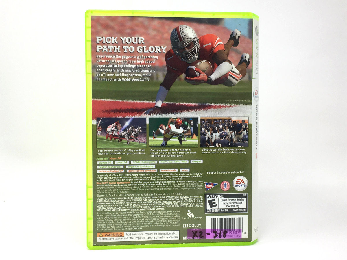 NCAA Football 12 • Xbox 360
