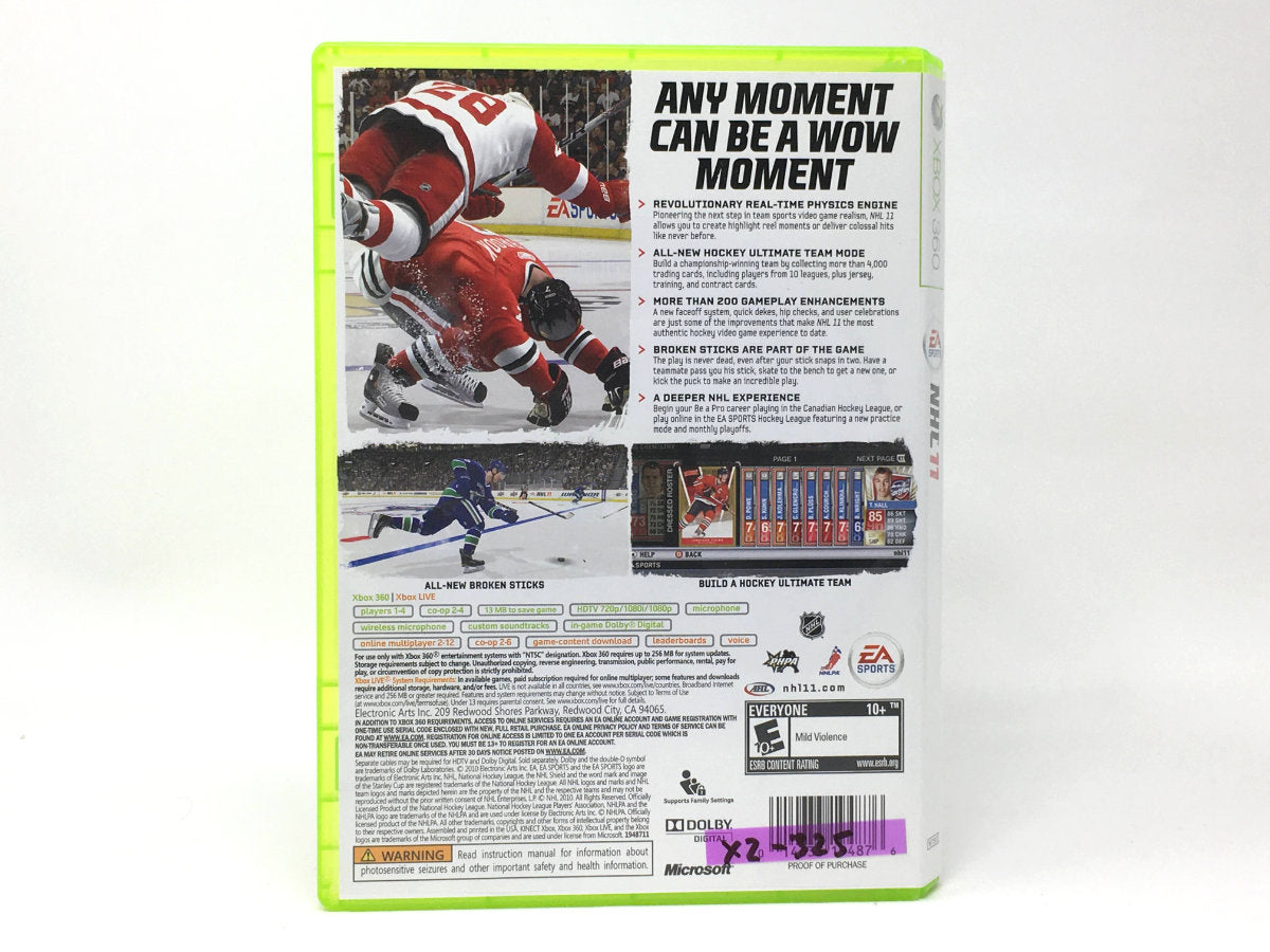 NHL 11 • Xbox 360