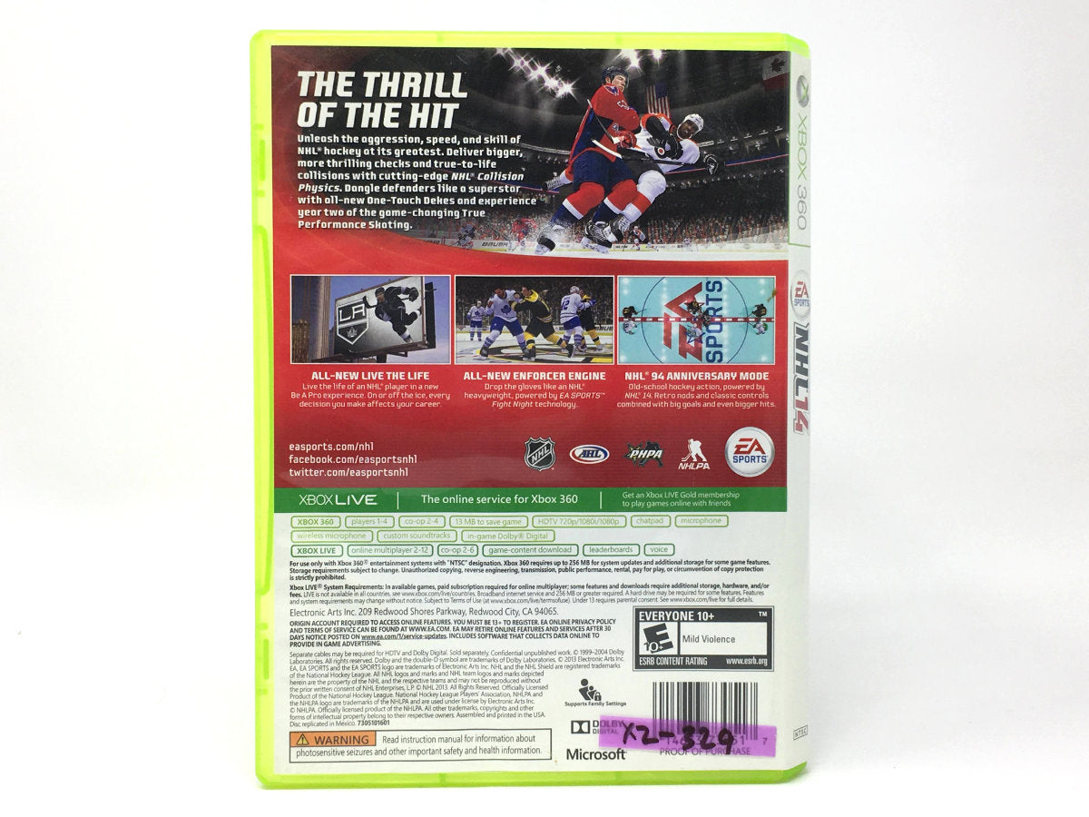 NHL 14 • Xbox 360