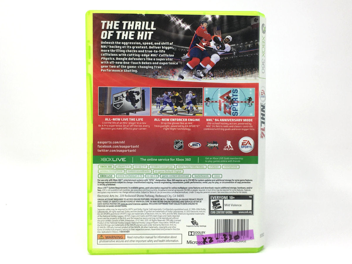 NHL 14 • Xbox 360