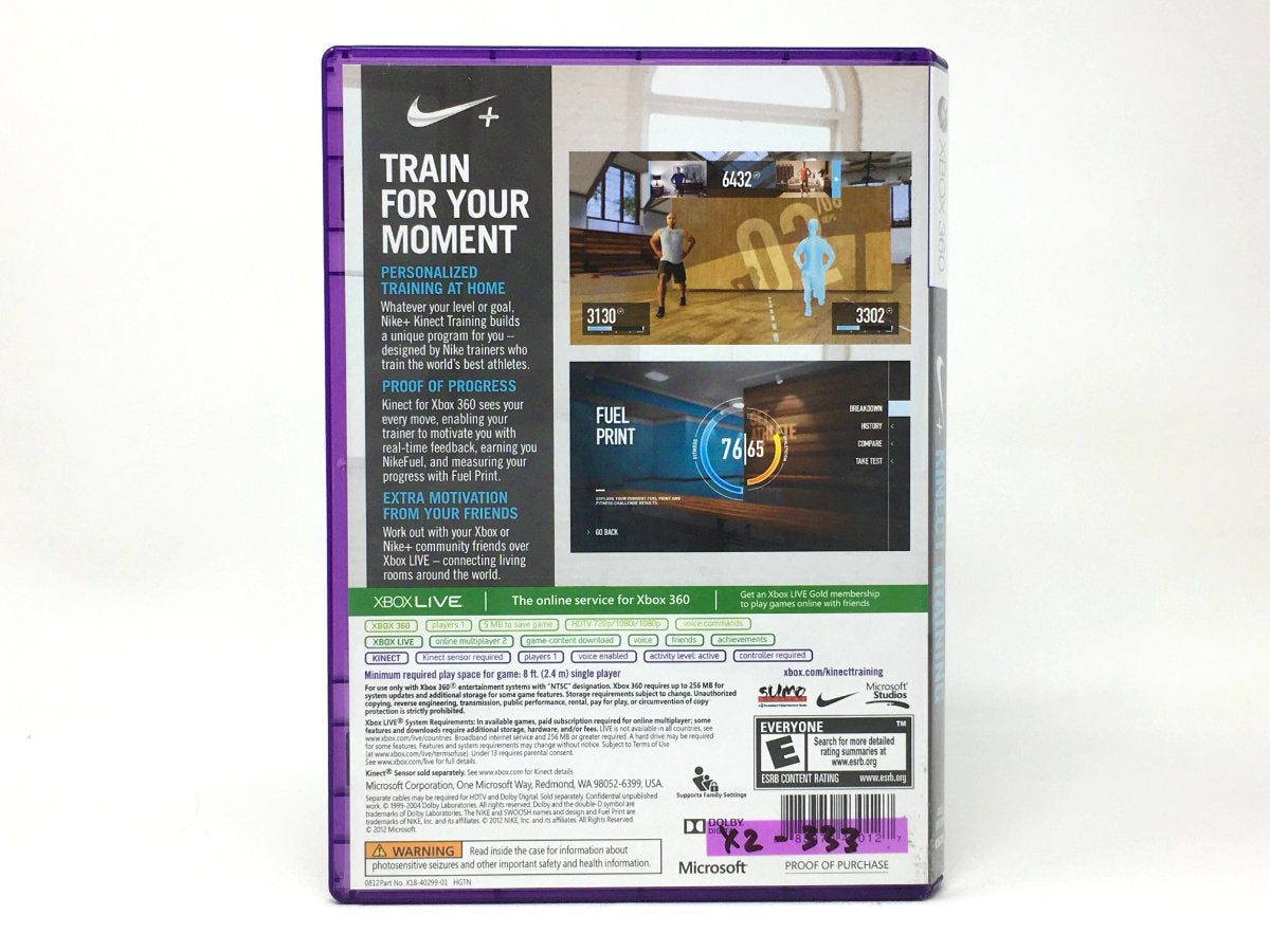 Nike+ Kinect Training • Xbox 360