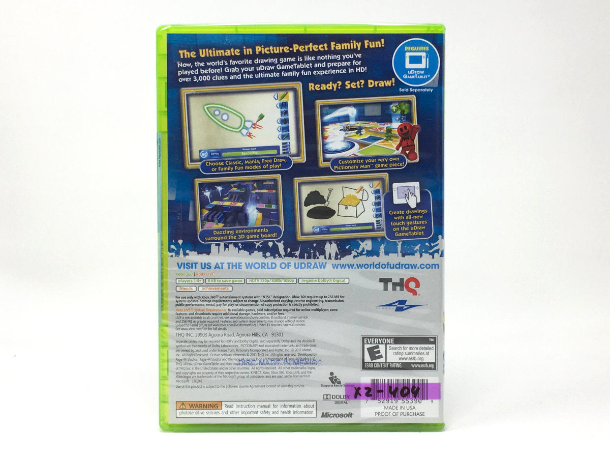 *BRAND NEW* Pictionary: Ultimate Edition • Xbox 360