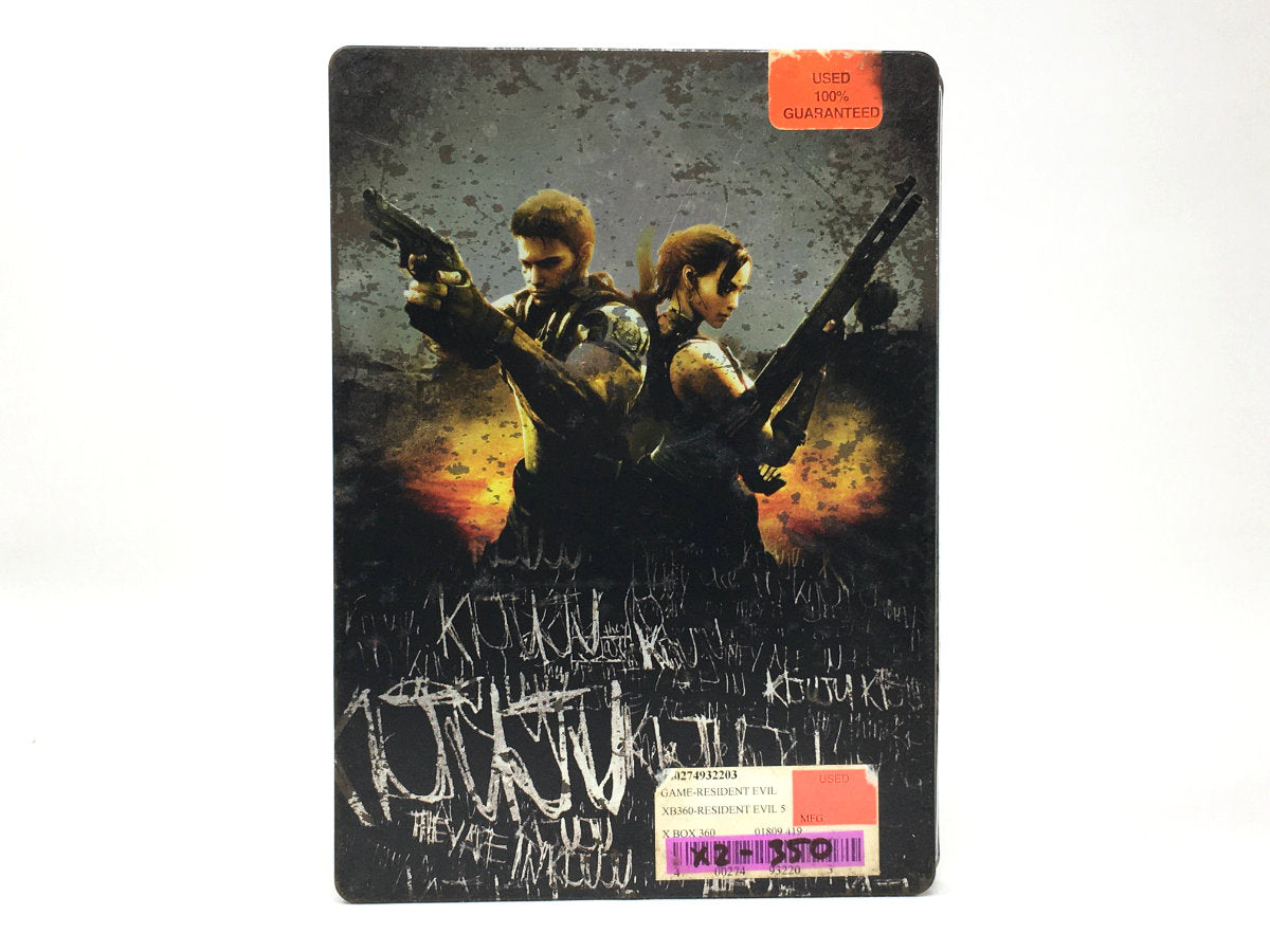 Resident Evil 5 – Limited Edition Steelbook • Xbox 360