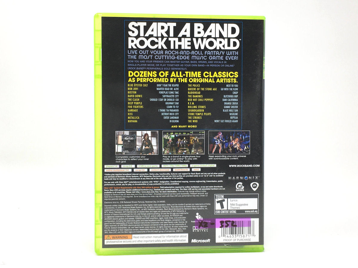 Rock Band • Xbox 360