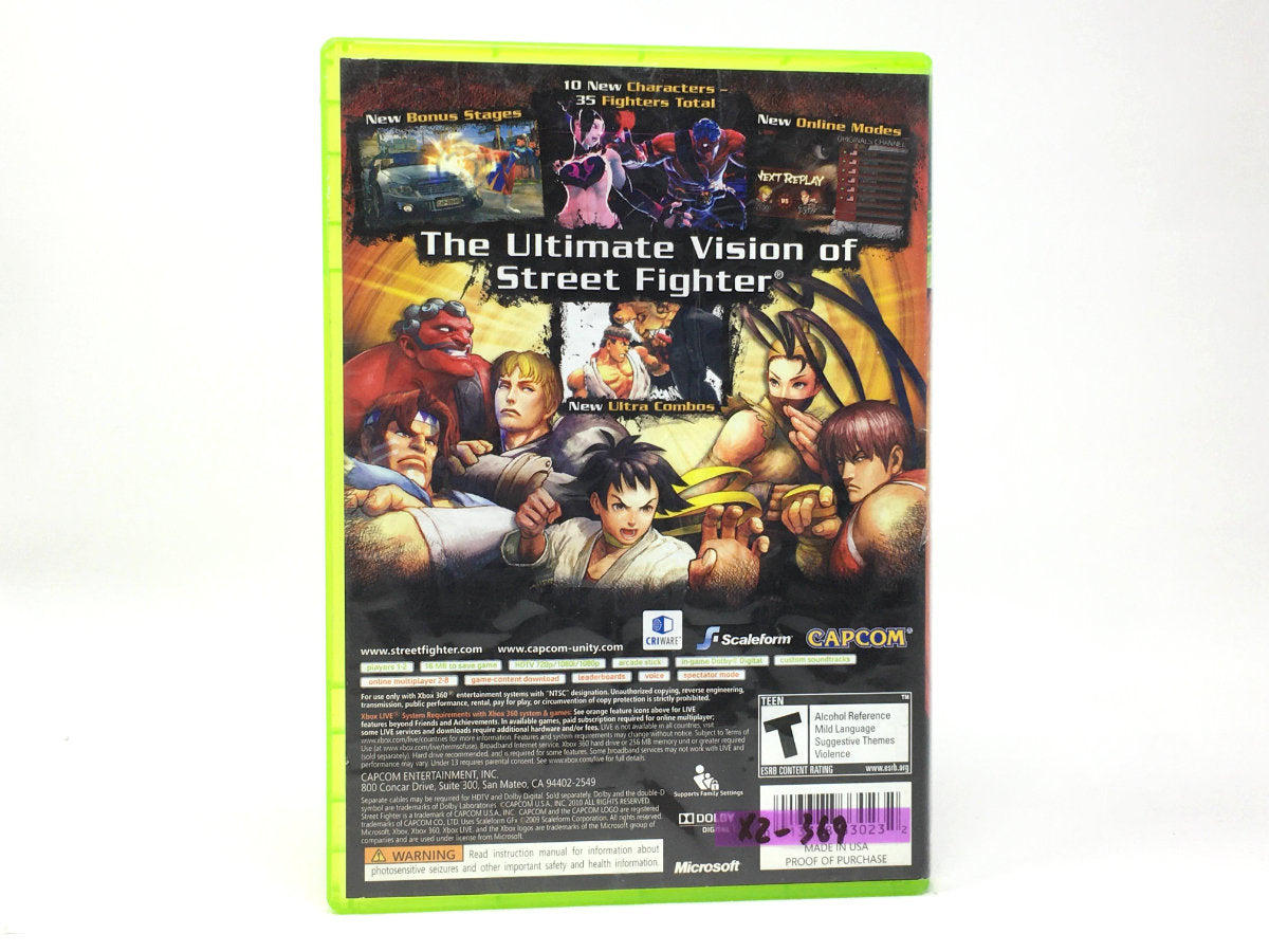 Super Street Fighter IV • Xbox 360