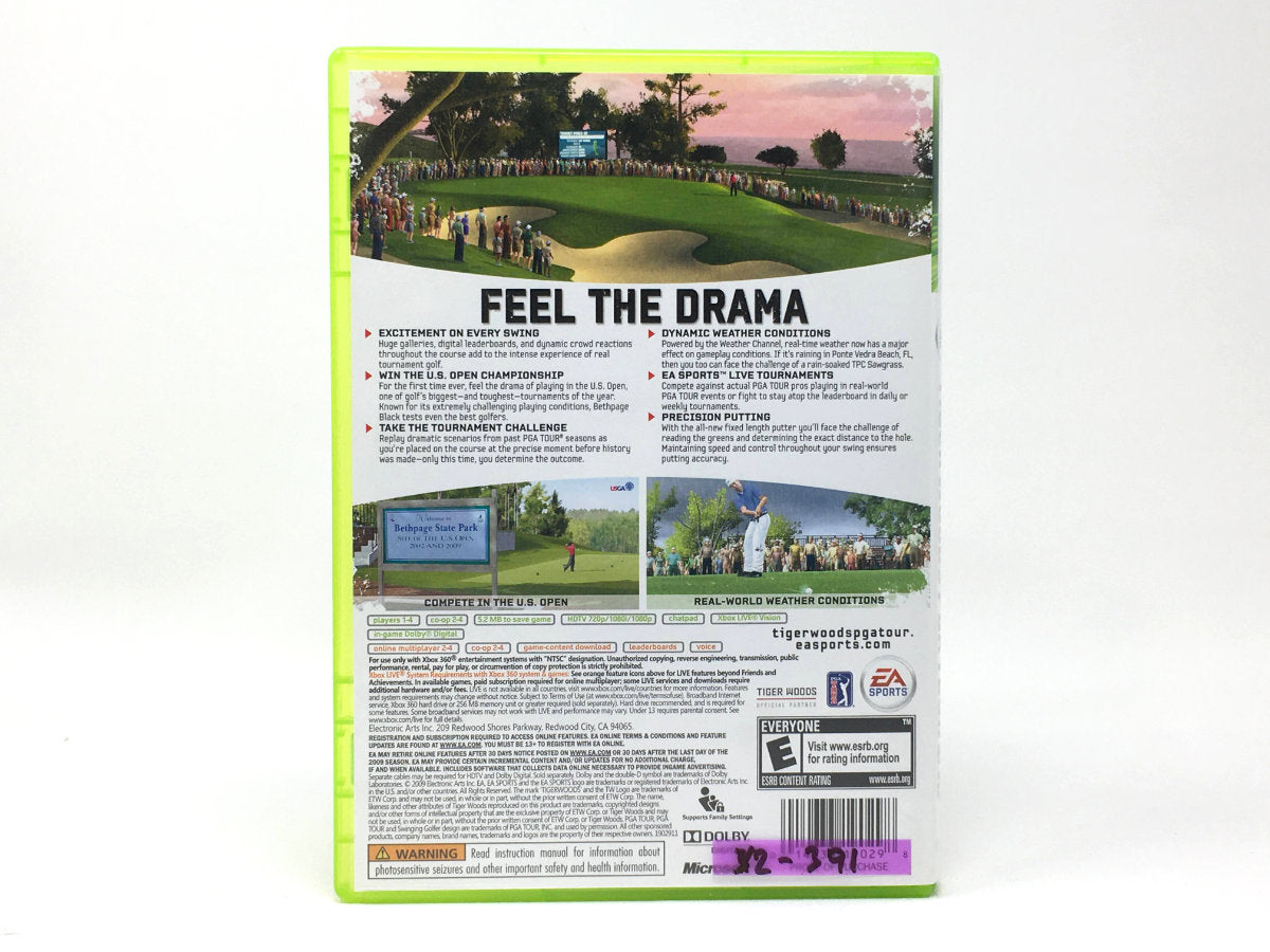 Tiger Woods PGA Tour 10 • Xbox 360