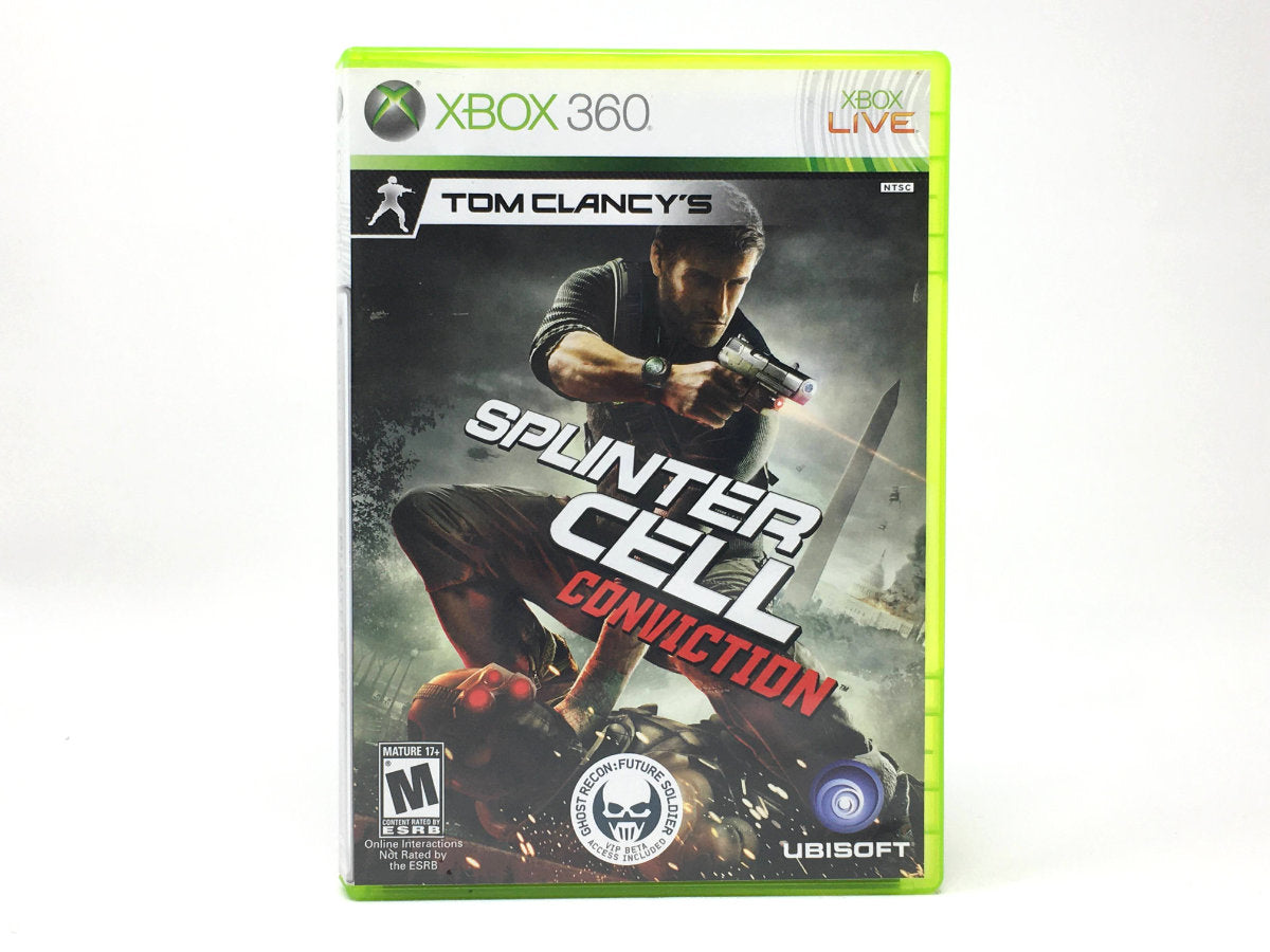 Tom Clancy's Splinter Cell Conviction Xbox 360 2010 (MANUAL ONLY) (D2) on  eBid United States