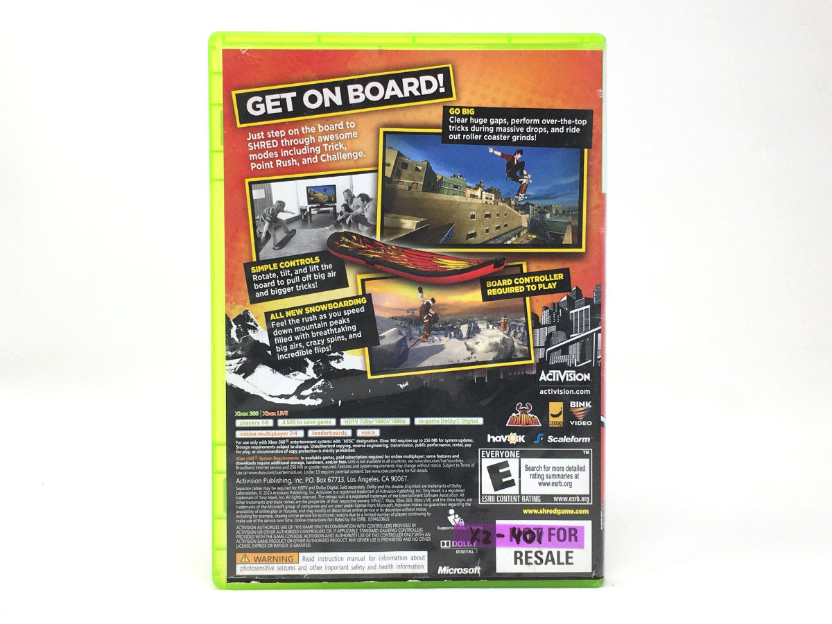 Tony Hawk: Shred • Xbox 360