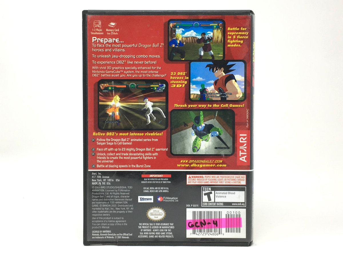 Dragon Ball Z: Budokai • Nintendo Gamecube