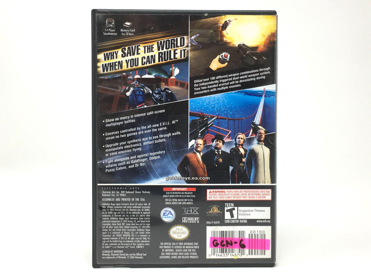 GoldenEye: Rogue Agent (James Bond 007) • Nintendo Gamecube