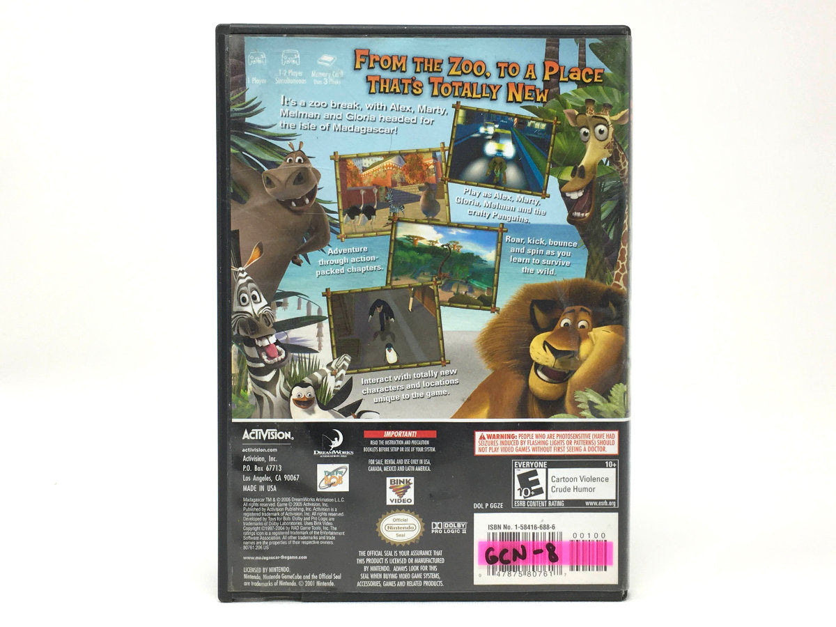 Madagascar • Nintendo Gamecube