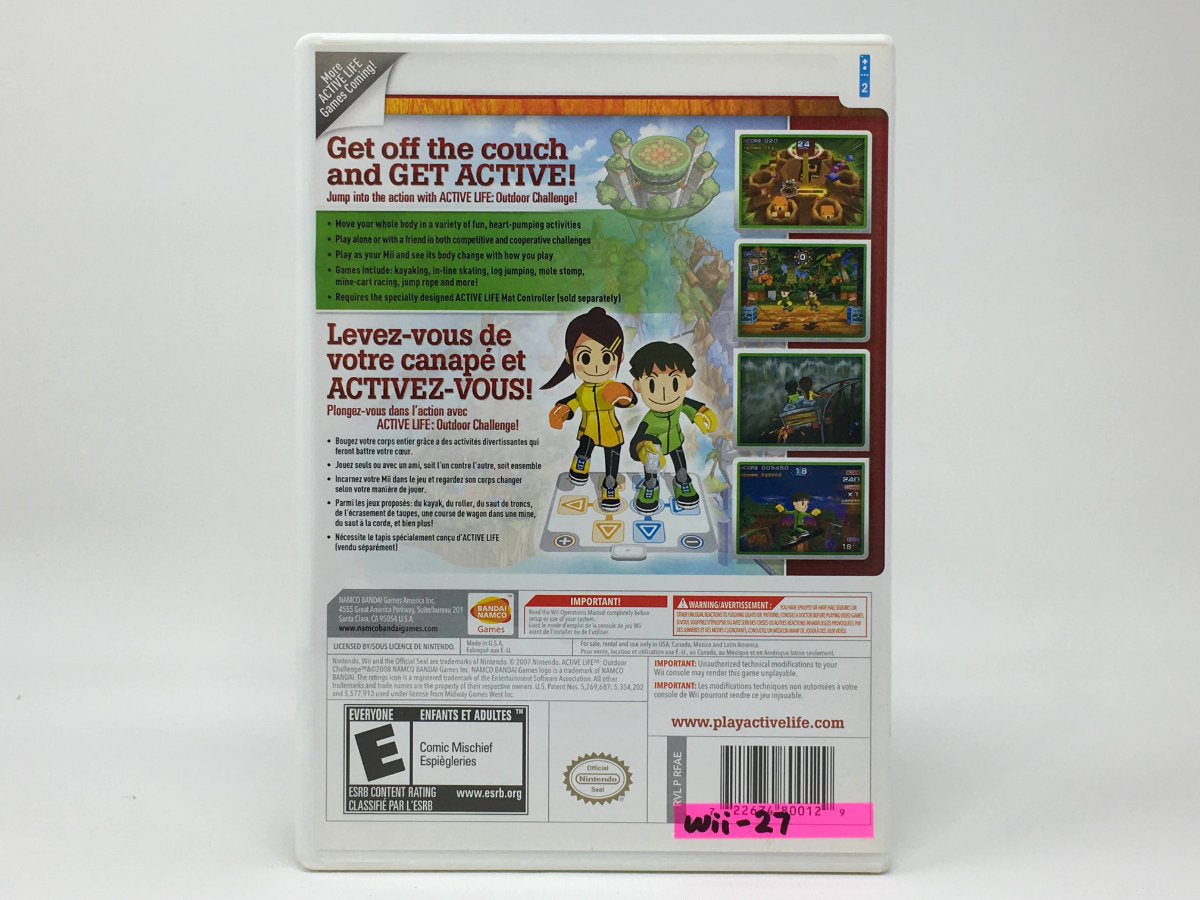 Active Life: Outdoor Challenge • Nintendo Wii