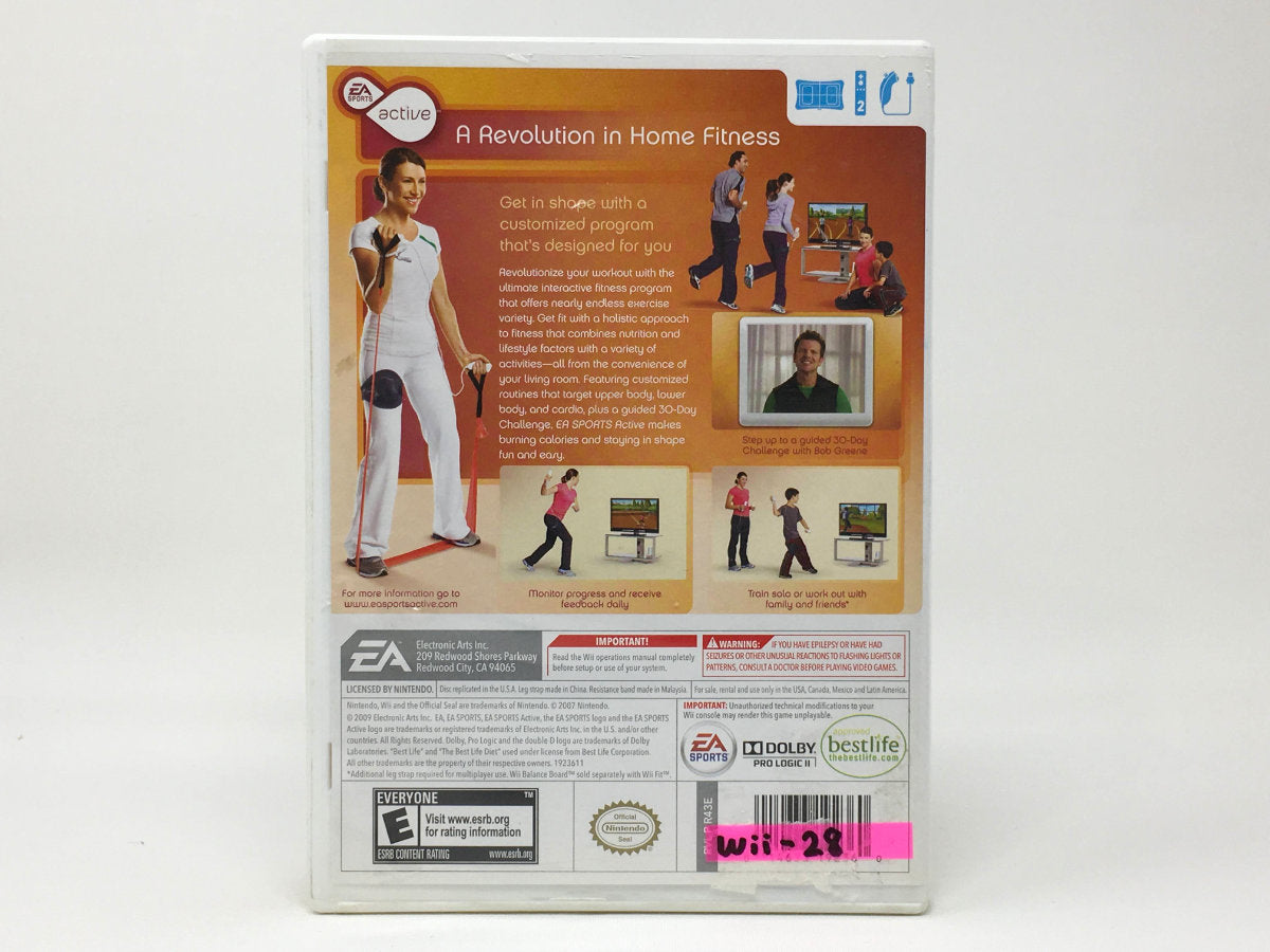 EA Sports Active: Personal Trainer • Nintendo Wii