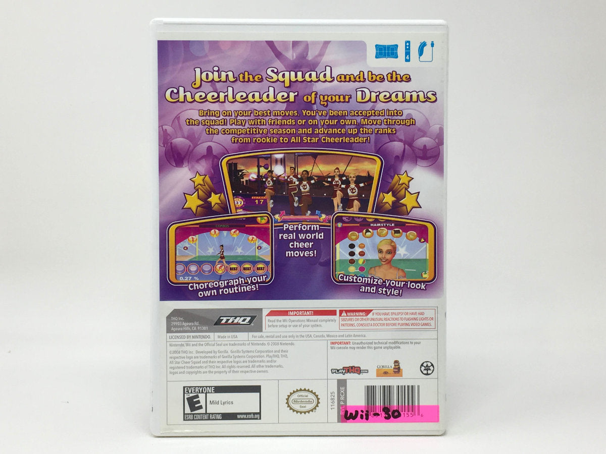All Star Cheer Squad • Nintendo Wii