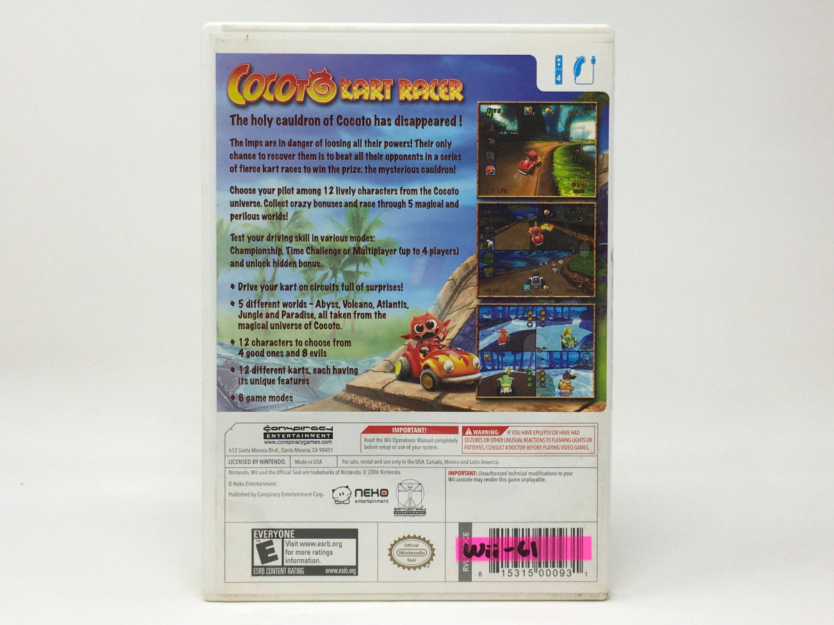 Cocoto Kart Racer • Nintendo Wii