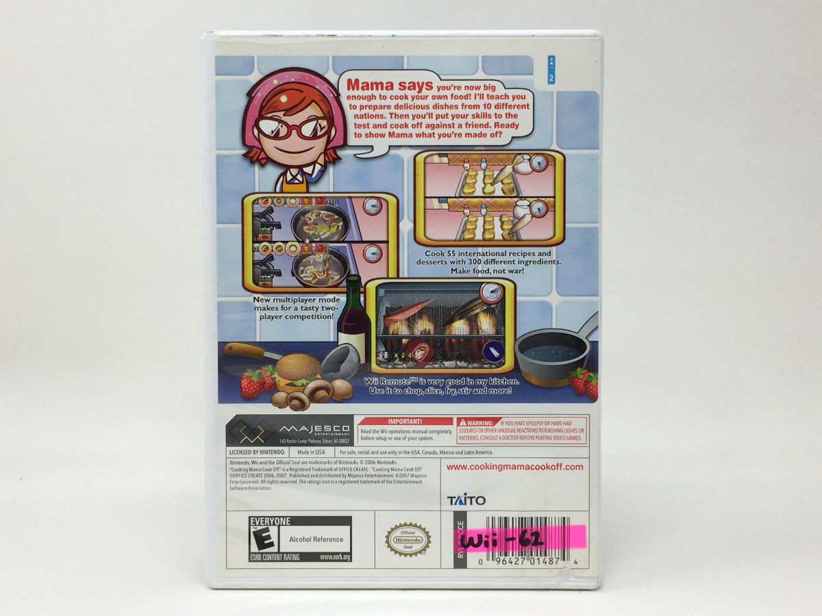 Cooking Mama: Cook Off • Nintendo Wii