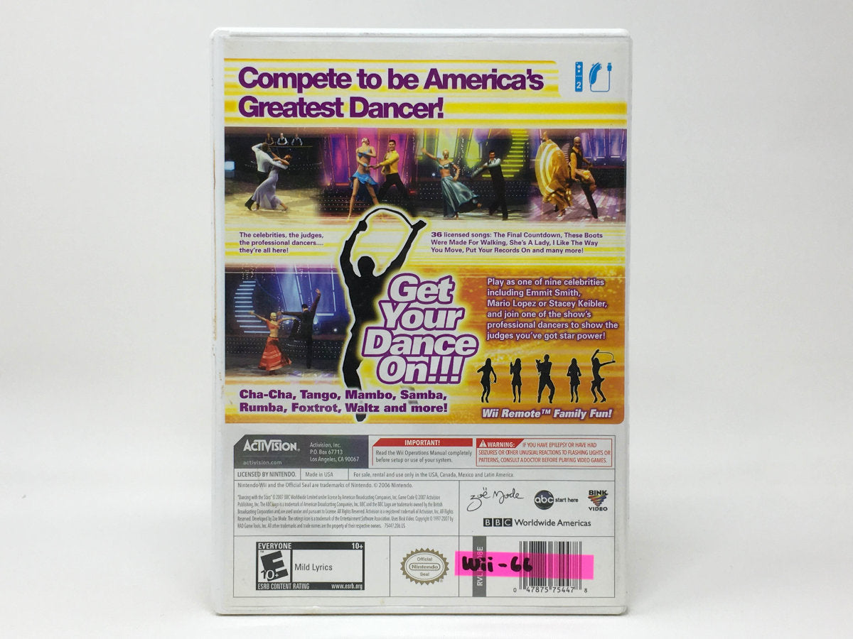 Dancing with the Stars • Nintendo Wii