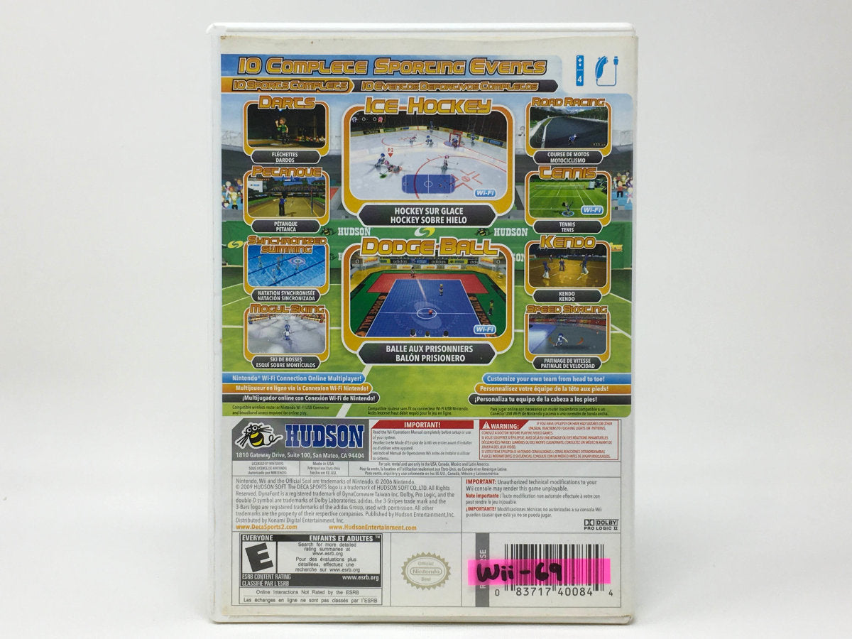 Deca Sports 2 • Nintendo Wii