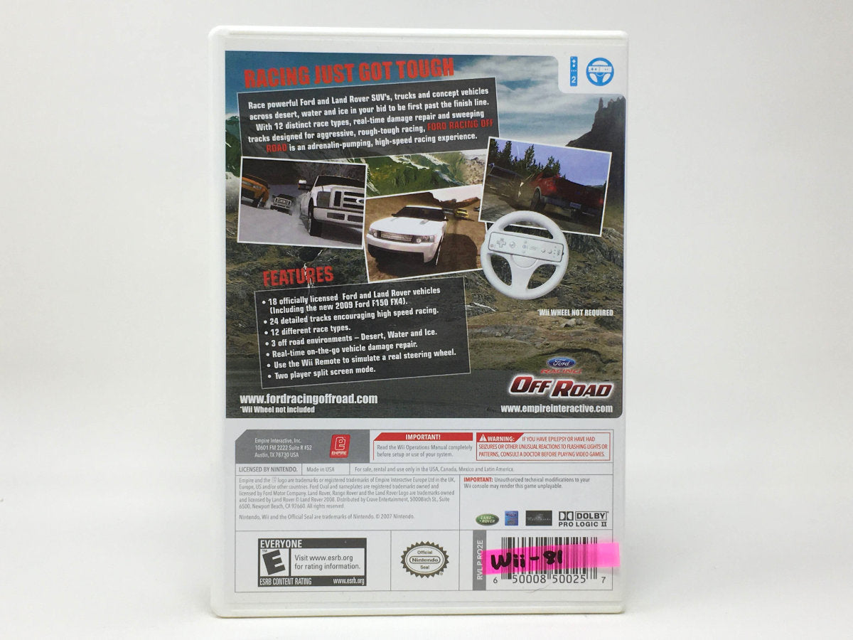 Ford Racing Off Road • Nintendo Wii