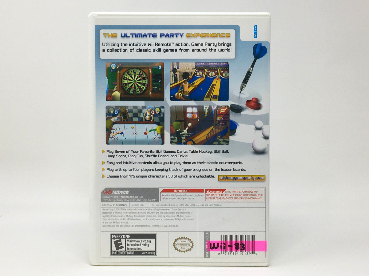 Game Party • Nintendo Wii