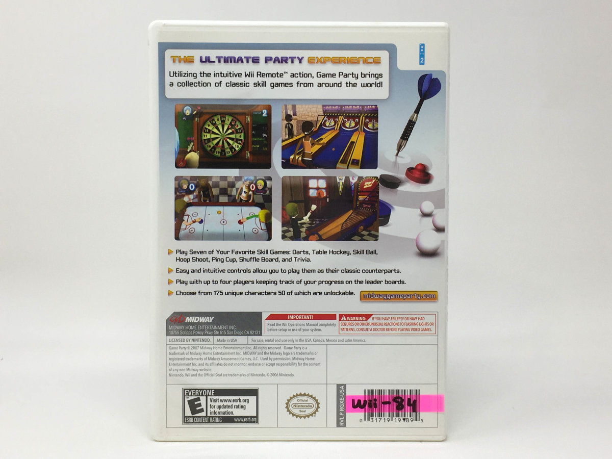 Game Party • Nintendo Wii