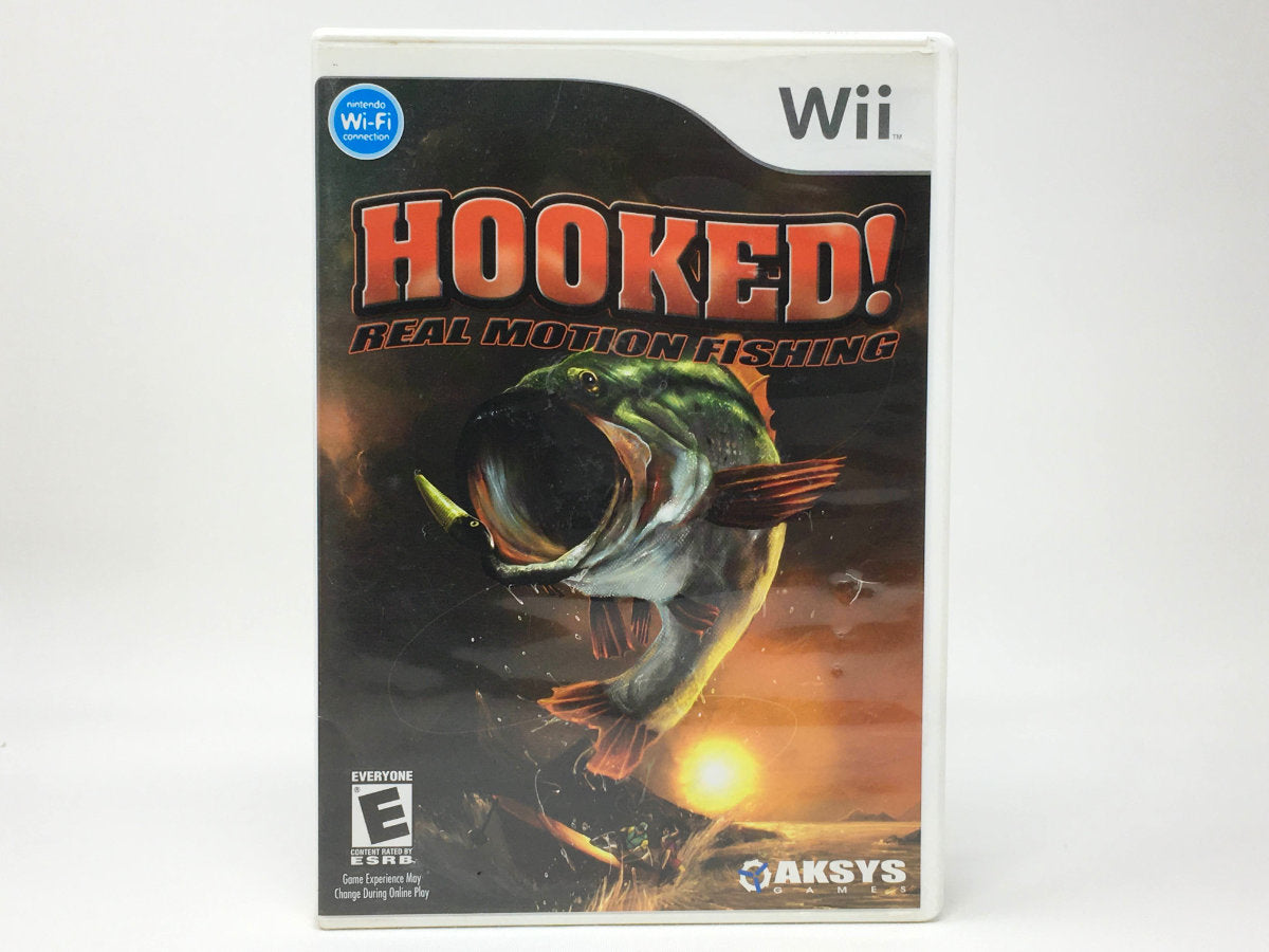Nintendo Wii Game :Hooked! Again Real Motion Fishing