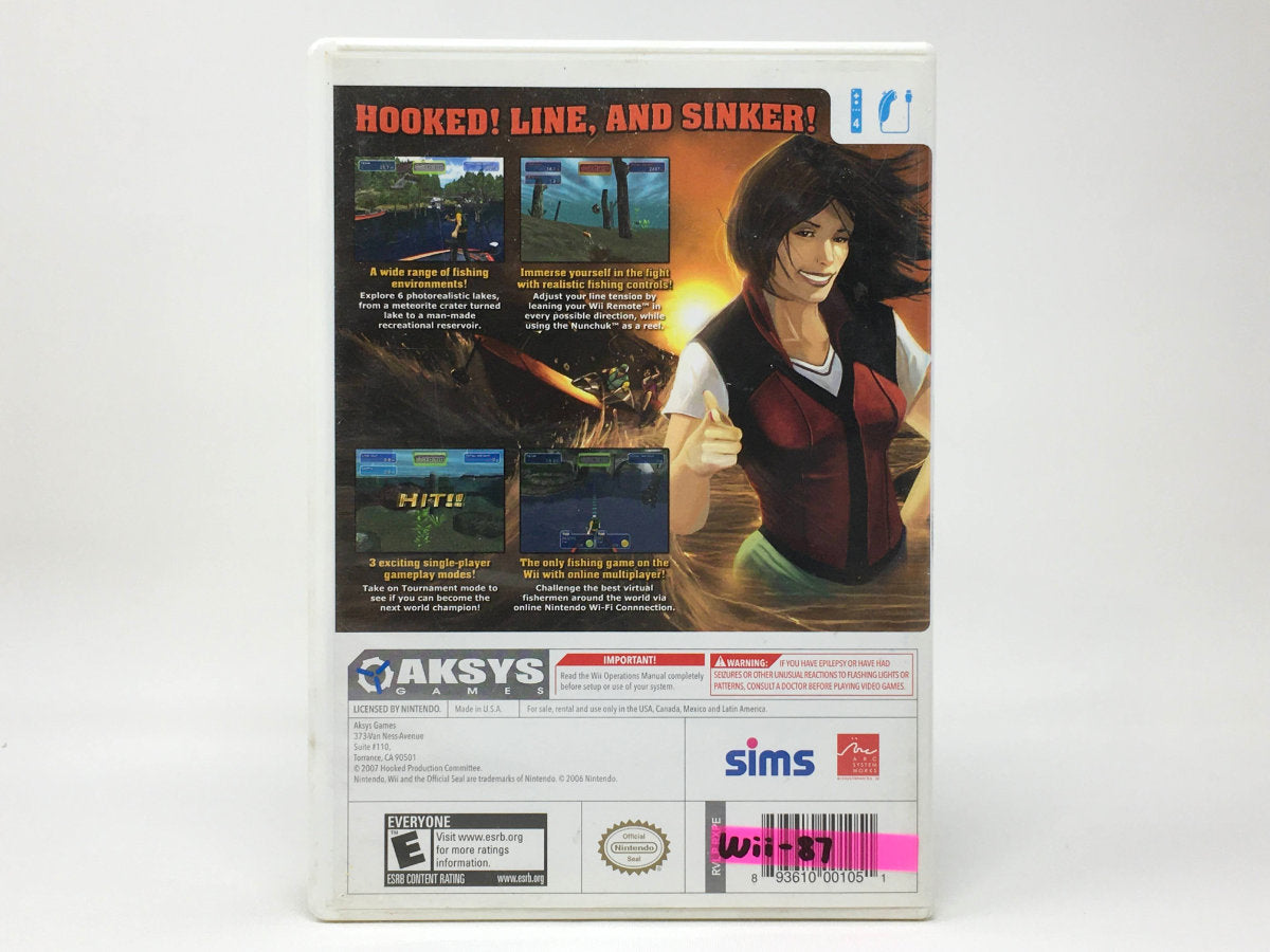 Hooked! Real Motion Fishing • Nintendo Wii