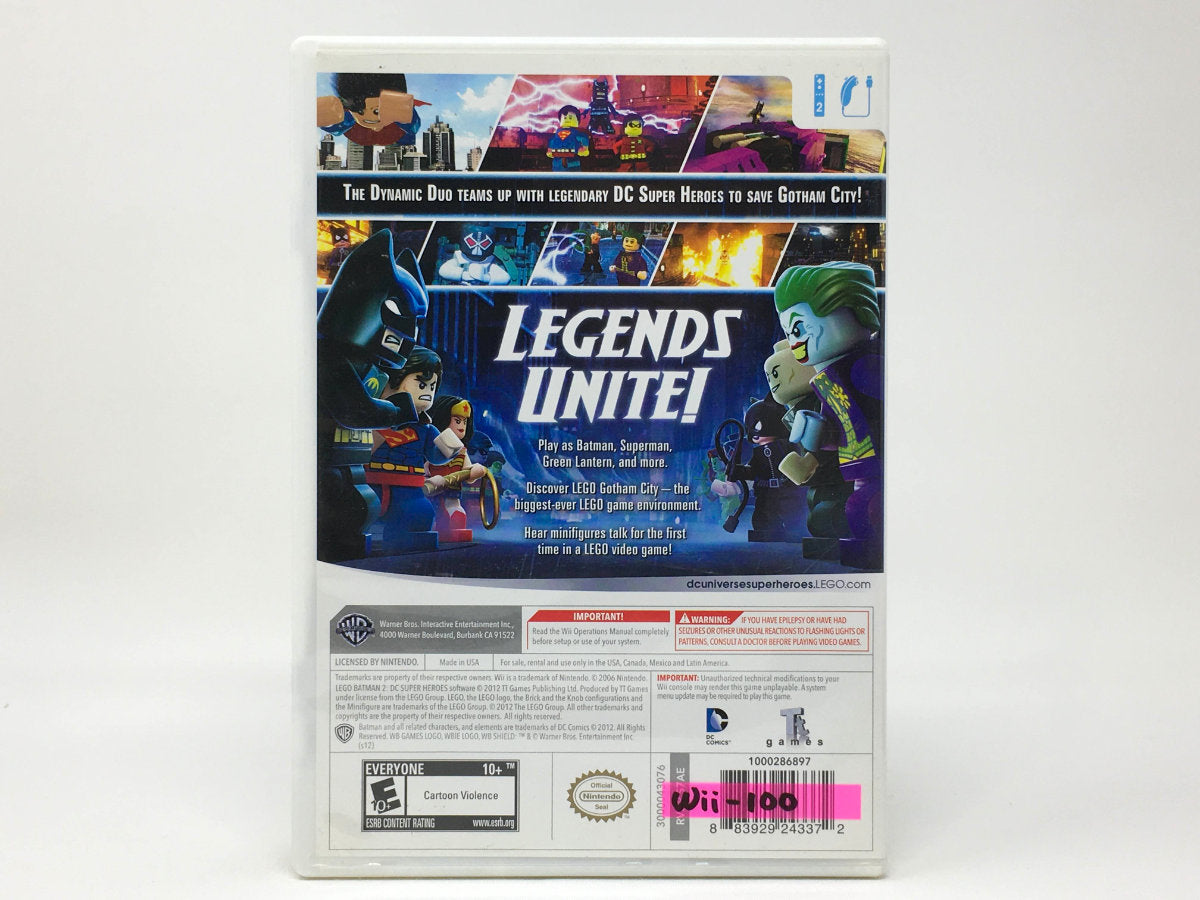 LEGO Batman 2: DC Super Heroes • Nintendo Wii