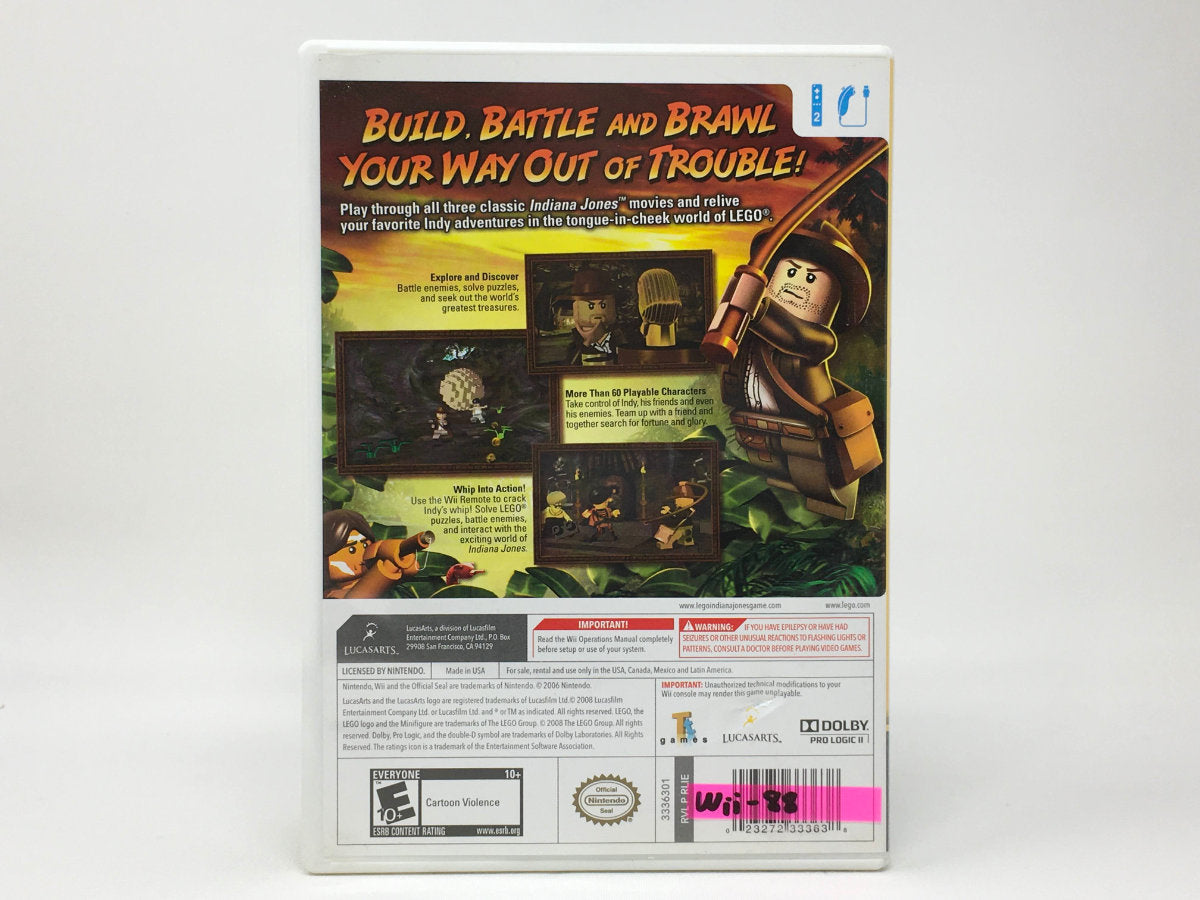 LEGO Indiana Jones: The Original Adventures • Nintendo Wii