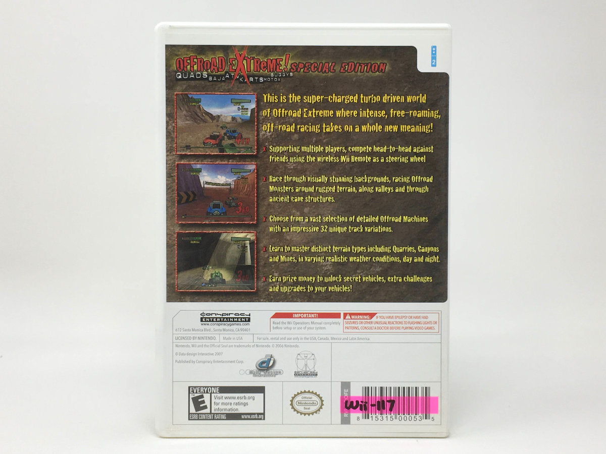 Offroad Extreme – Special Edition • Nintendo Wii