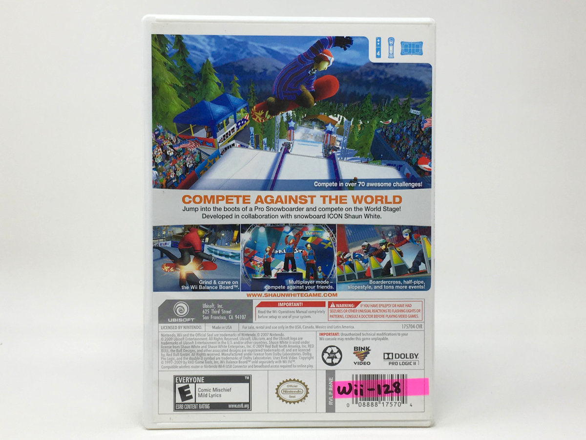 Shaun White Snowboarding: World Stage • Nintendo Wii