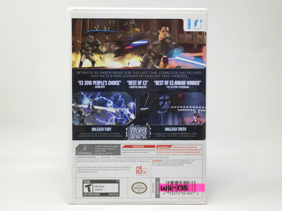 Star Wars: The Force Unleashed II • Nintendo Wii