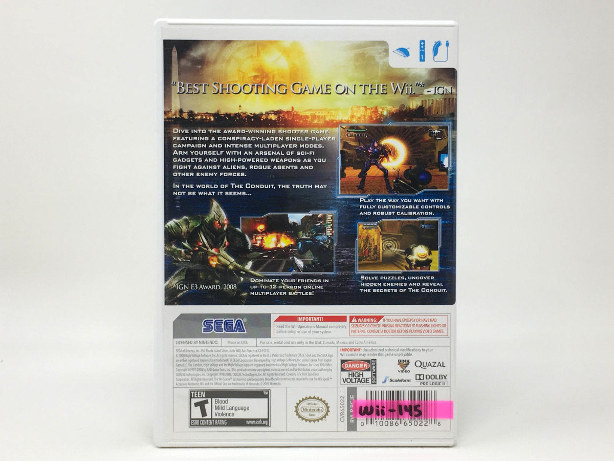 The Conduit • Nintendo Wii