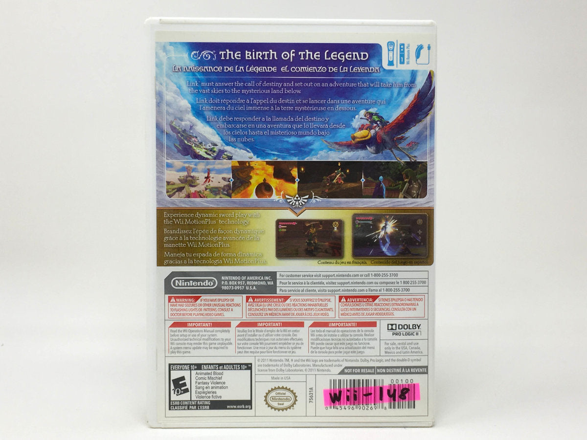 The Legend of Zelda: Skyward Sword • Nintendo Wii