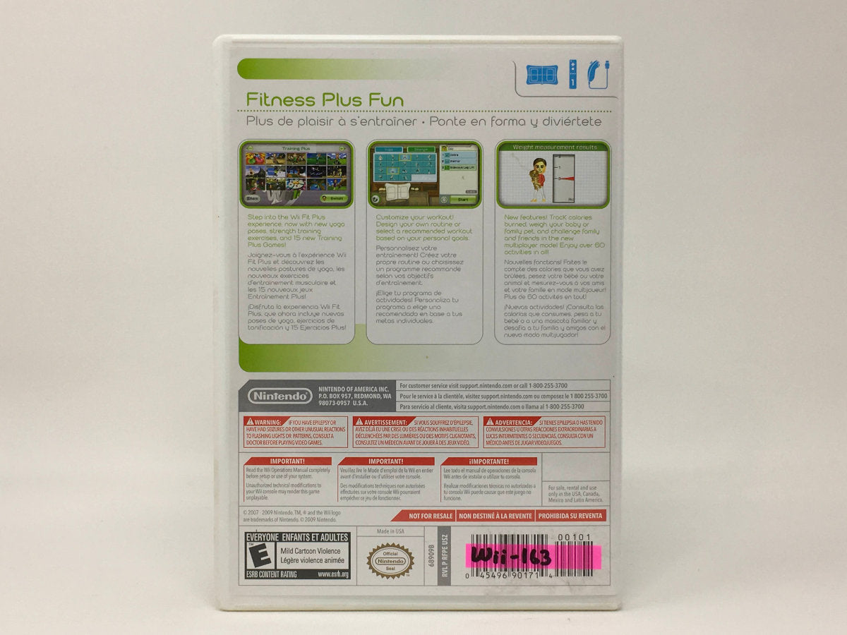 Wii Fit Plus • Nintendo Wii