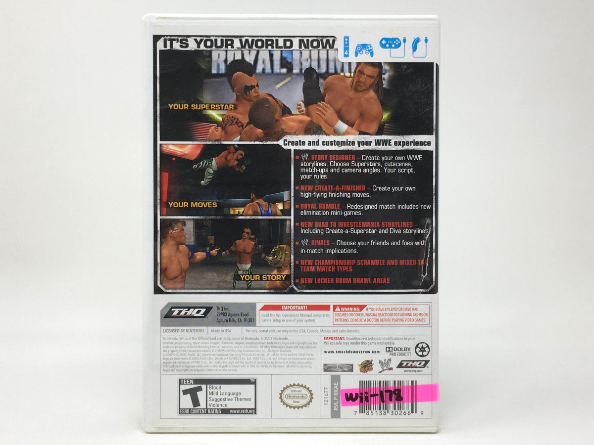 WWE SmackDown! vs. RAW 2010 • Nintendo Wii