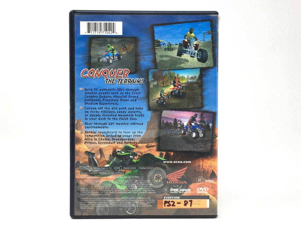 ATV Offroad Fury • Playstation 2