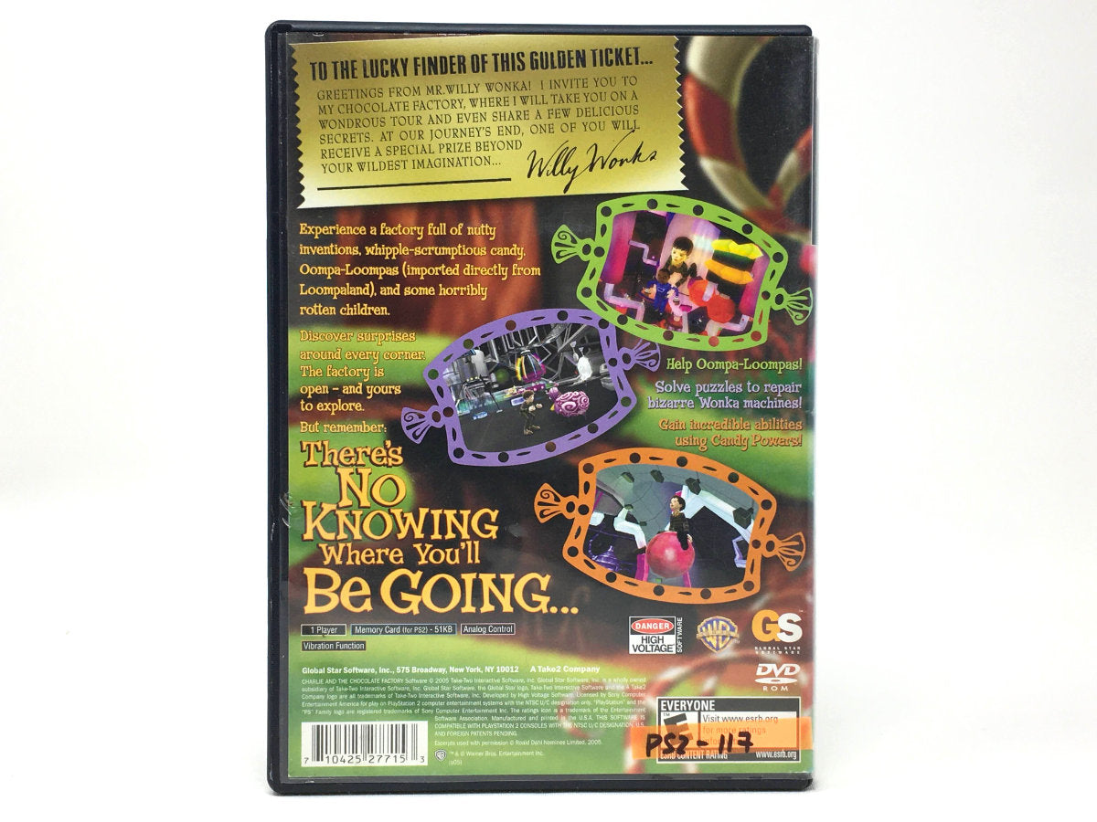 Charlie and the Chocolate Factory • Playstation 2